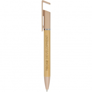 Logo trade promotional gifts image of: Delfina phone holder pen
